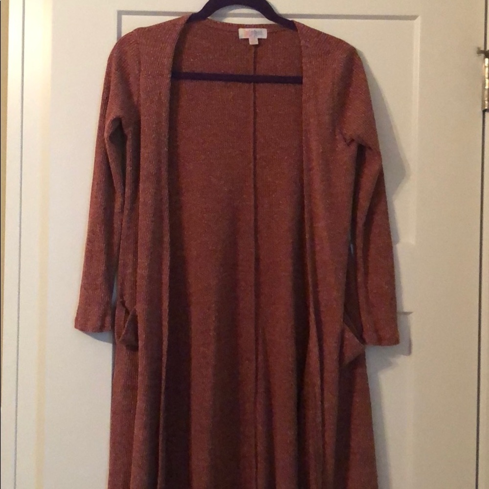 Heathered Red Lularoe Sarah